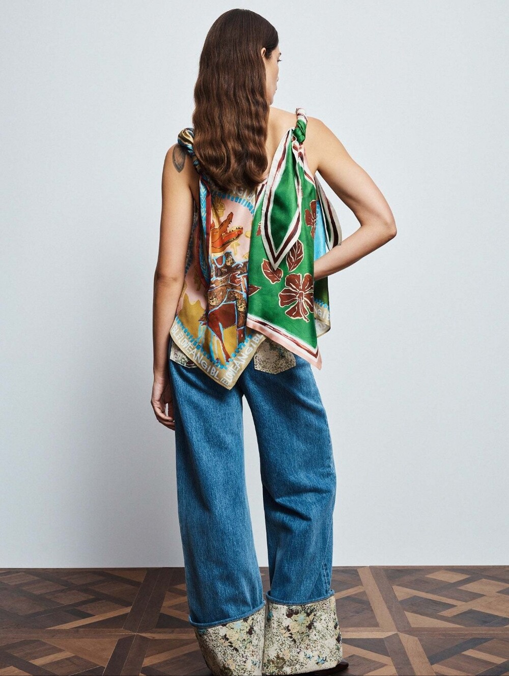 Alemais mlak silk top - Picture 3 of 13